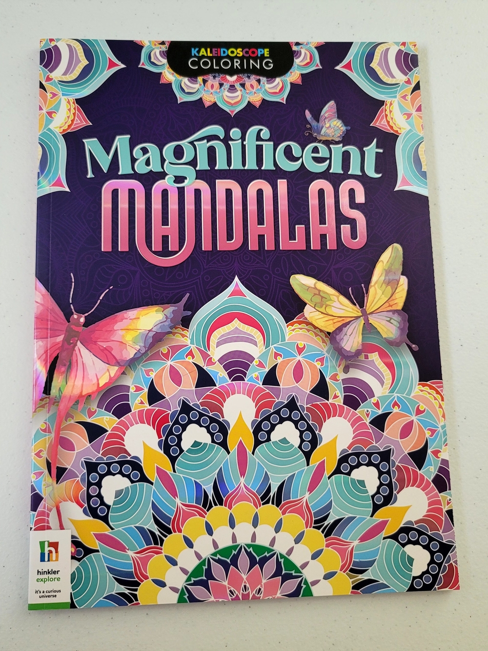 Kaleidoscope Coloring Magnificent Mandalas Coloring Book - Multi